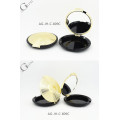 AG-JH-C-809C AGPM Cosmetic Packaging Custom Round Empty Shining Shell-cover Case For Cosmetics